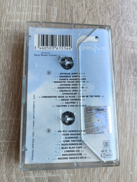 Kaseta magnetofonowa Jean Michel Jarre