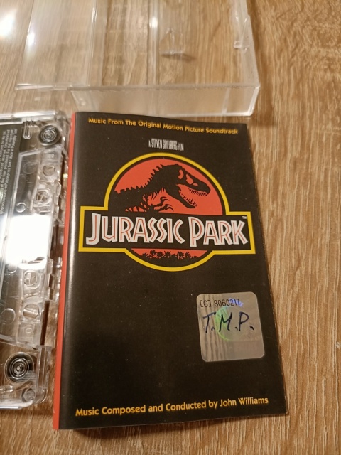 Kaseta magnetofonowa Jurassic Park
