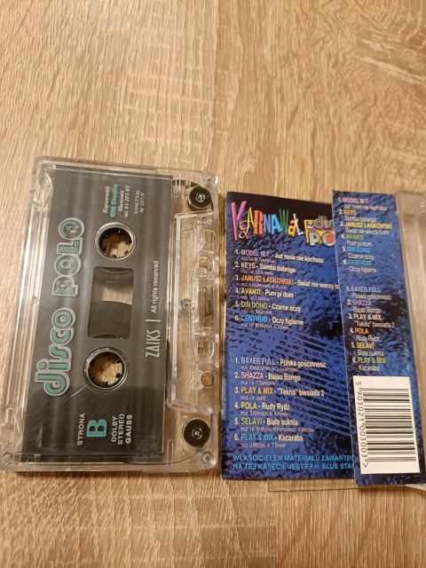 Kaseta magnetofonowa Karnawał z disco polo