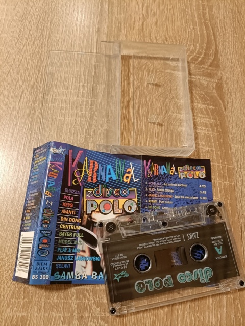 Kaseta magnetofonowa Karnawał z disco polo