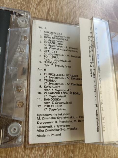 Kaseta magnetofonowa Mazowsze