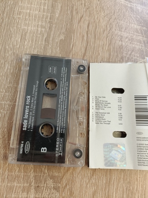 Kaseta magnetofonowa Sade