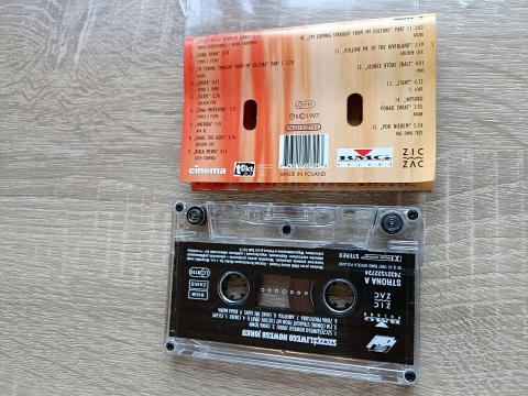 Kaseta magnetofonowa Szczęśliwego Nowego Jorku