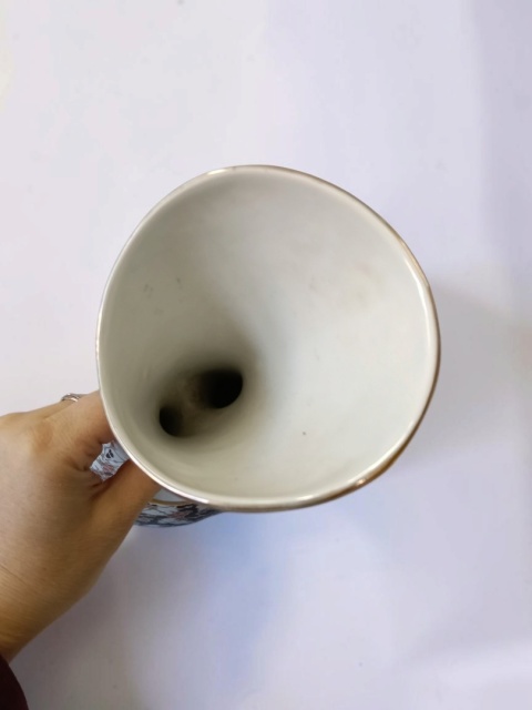 Piękny wazon Calypso porcelana Wałbrzych