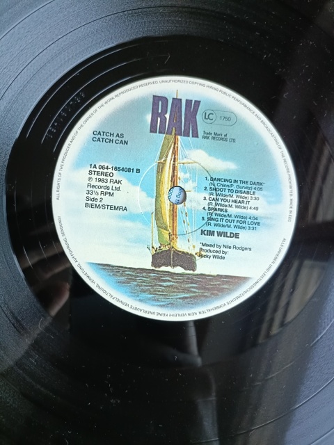 Płyta winylowa Kim Wilde NM