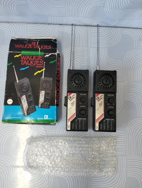 Stare walkie talkies krótkofalowki