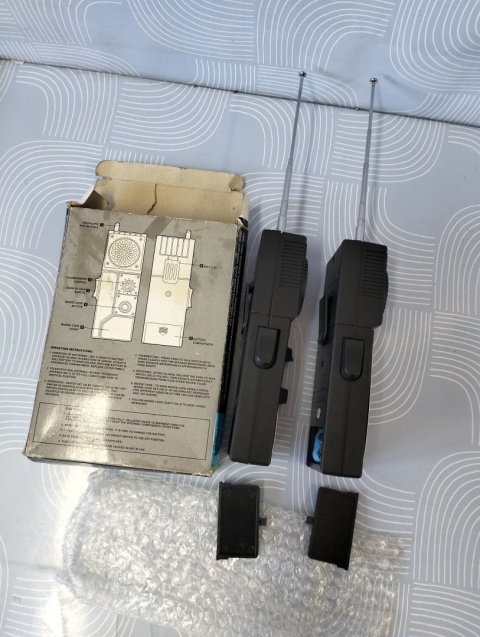 Stare walkie talkies krótkofalowki