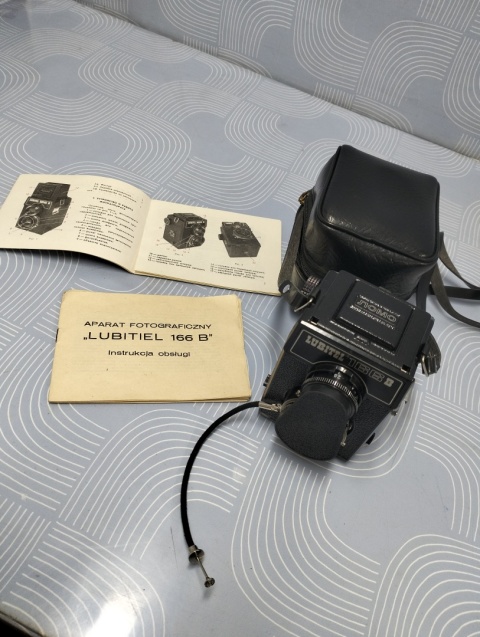 Stary aparat fotograficzny Lubitel 166B super stan