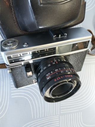 Stary aparat fotograficzny Sokół automat
