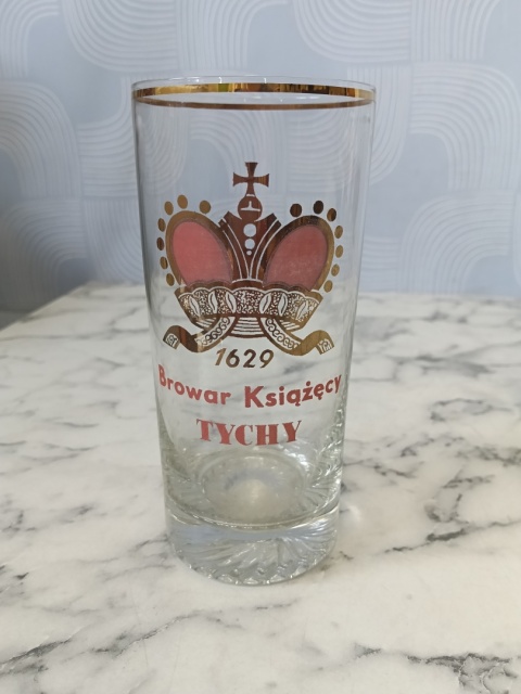 Kolekcjonerskie szklanki do piwa Tyskie 5 sztuk