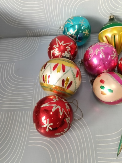 Bombki choinkowe PRL z36
