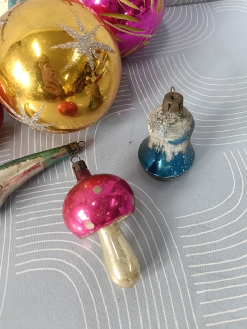 Bombki choinkowe PRL z36
