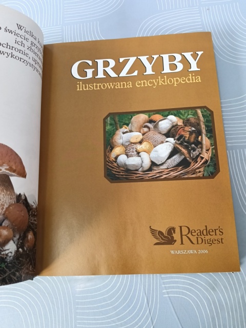 Grzyby ilustrowana encyklopedia
