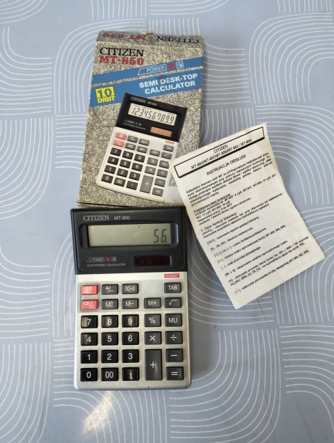 Kalkulator Citizen MT-850
