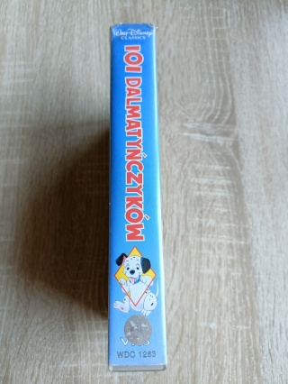 Kaseta VHS 101 Dalmatyńczyków