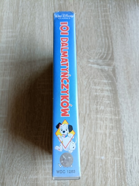 Kaseta VHS 101 Dalmatyńczyków