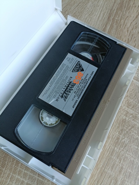 Kaseta VHS Asterix kontra Cezar