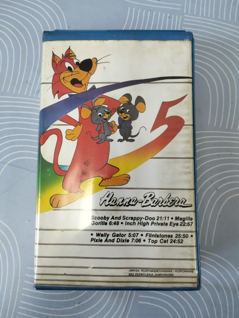 Kaseta VHS Bajki Hanna Barbera