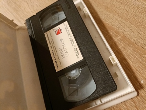 Kaseta VHS Boom Cartoon