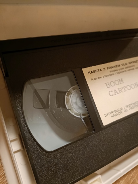 Kaseta VHS Boom Cartoon