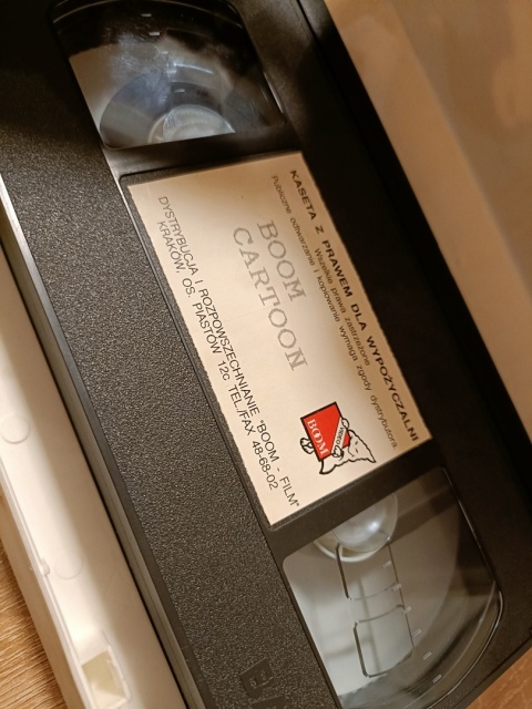 Kaseta VHS Boom Cartoon