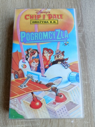 Kaseta VHS Chip i Dale