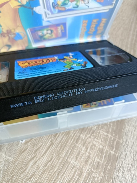 Kaseta VHS Goofy