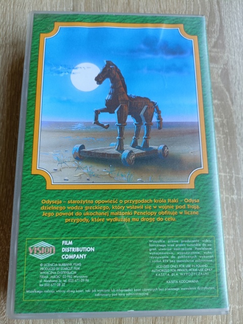 Kaseta VHS Odyseja