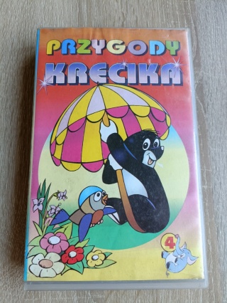 Kaseta VHS Przygody Krecika