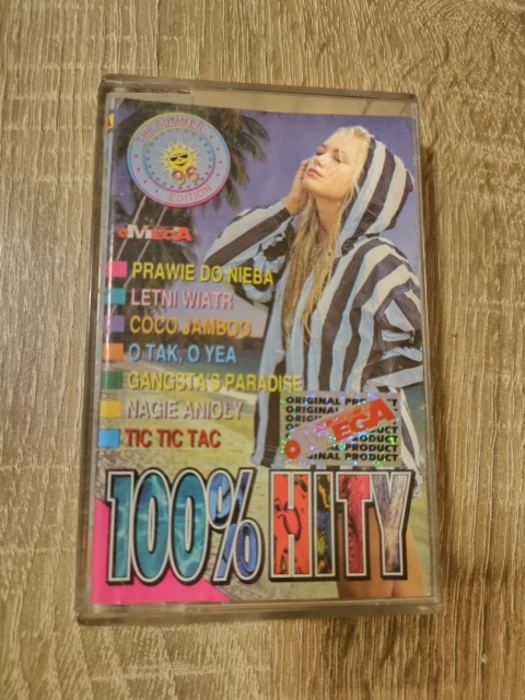 Kaseta magnetofonowa 100% hity