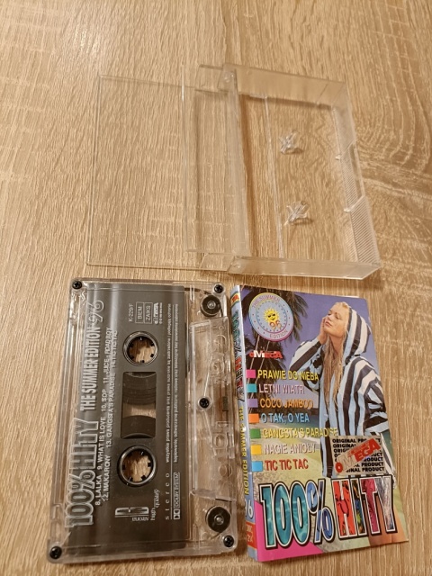 Kaseta magnetofonowa 100% hity