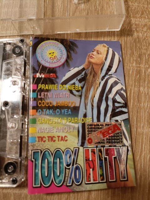 Kaseta magnetofonowa 100% hity
