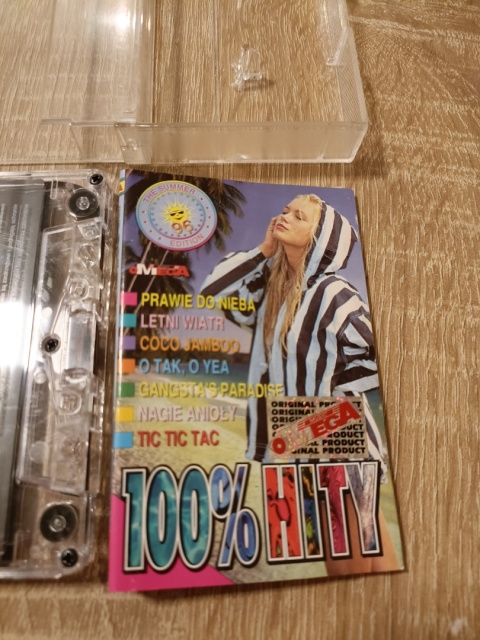 Kaseta magnetofonowa 100% hity