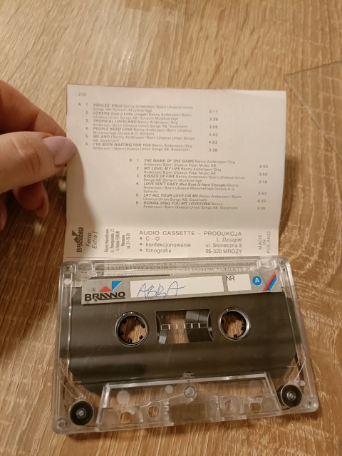 Kaseta magnetofonowa Abba