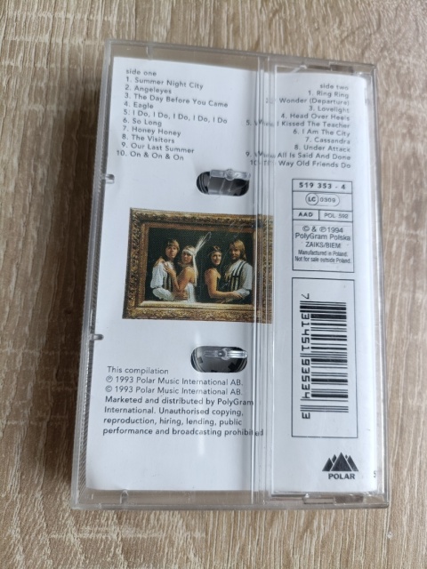 Kaseta magnetofonowa Abba