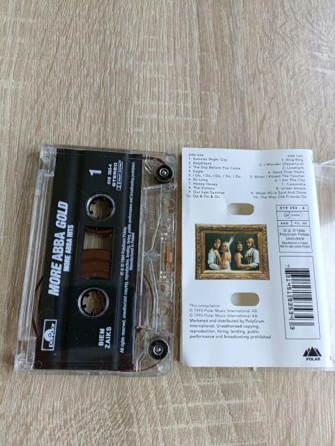 Kaseta magnetofonowa Abba