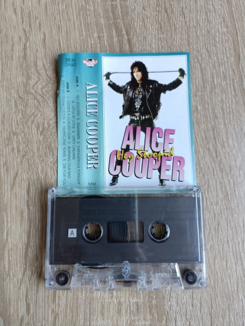 Kaseta magnetofonowa Alice Cooper