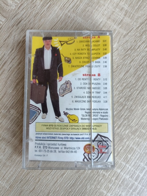 Kaseta magnetofonowa Antoś Szprycha