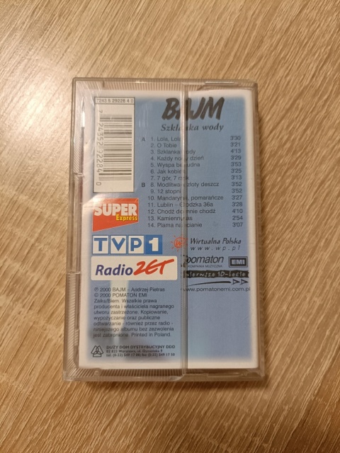 Kaseta magnetofonowa Bajm