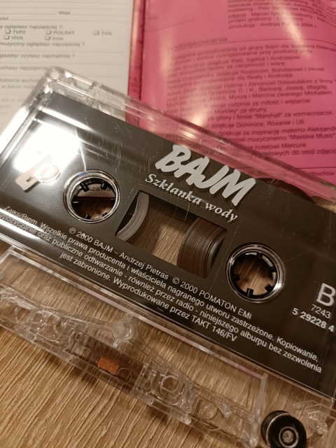 Kaseta magnetofonowa Bajm