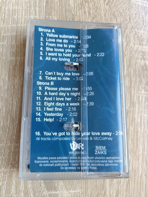 Kaseta magnetofonowa The Beatles