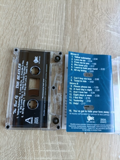 Kaseta magnetofonowa The Beatles