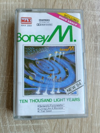 Kaseta magnetofonowa Boney M
