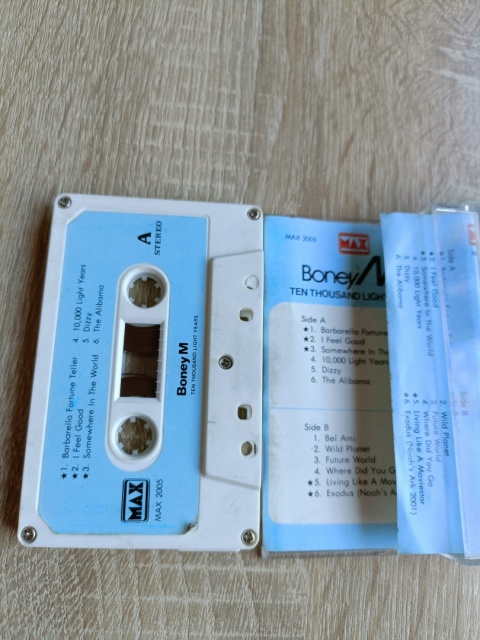 Kaseta magnetofonowa Boney M