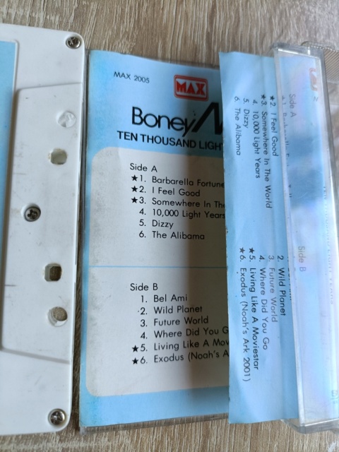 Kaseta magnetofonowa Boney M
