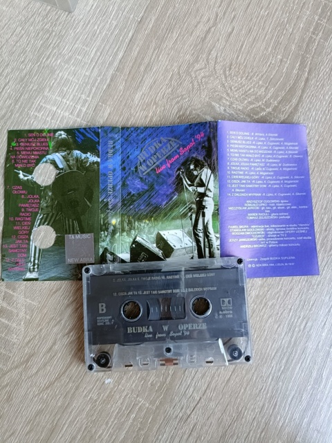 Kaseta magnetofonowa Budka w operze - live from Sopot'94