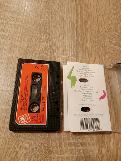 Kaseta magnetofonowa Chris de Burgh