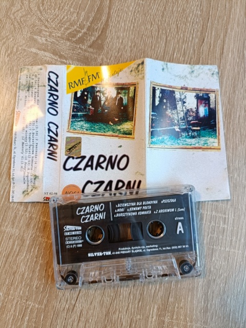 Kaseta magnetofonowa Czarno Czarni