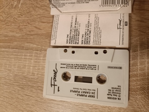 Kaseta magnetofonowa Deep Purple