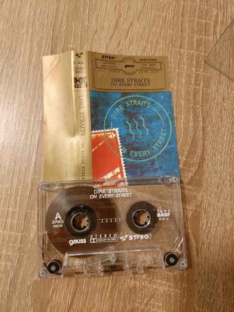 Kaseta magnetofonowa Dire Straits